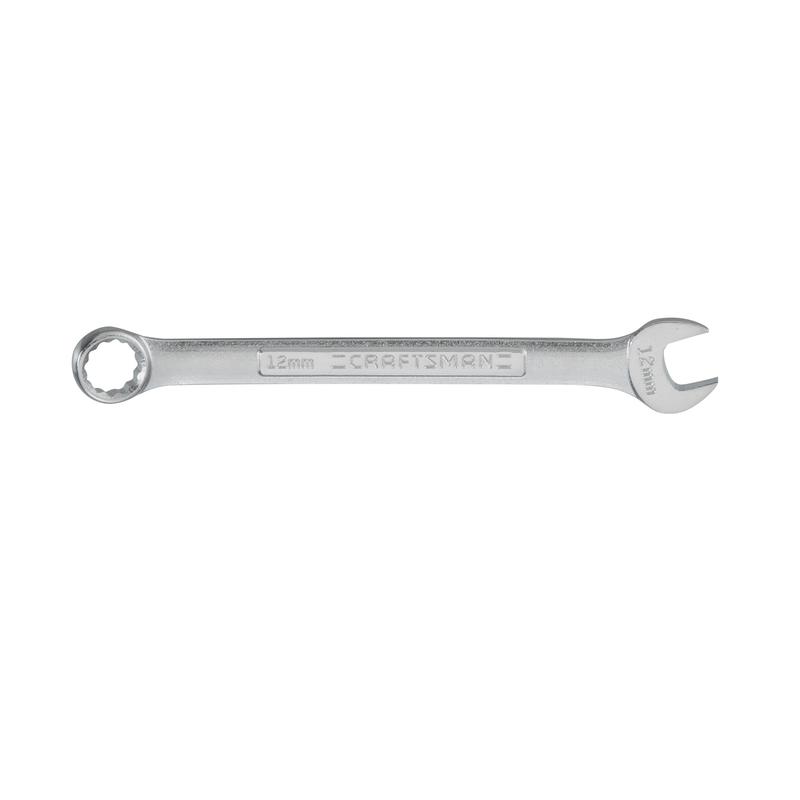 Craftsman 12 mm X 12 mm 12 Point Metric Combination Wrench 5.8 in. L