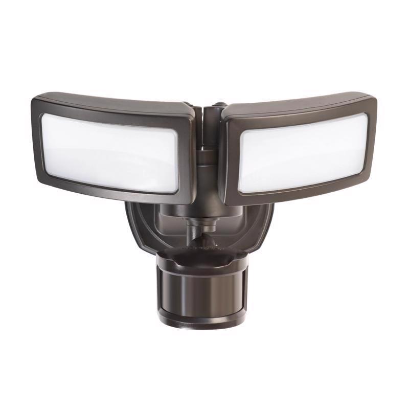 Feit LED Motion-Sensing Hardwired LED Bronze Security Floodlight - Image 2