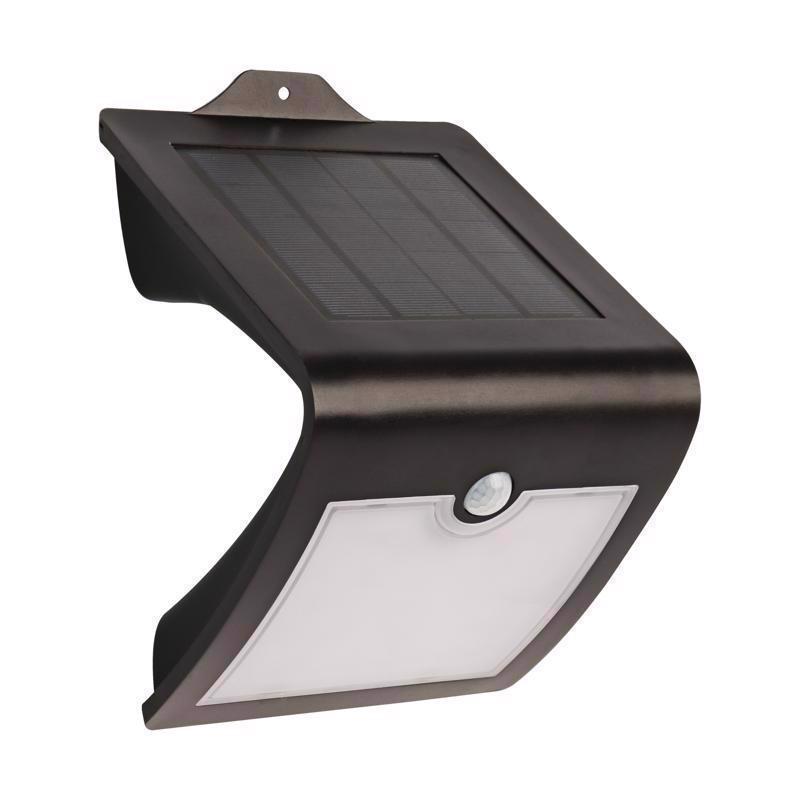 Feit LED Motion-Sensing Solar Powered LED Black Security Floodlight - Image 2
