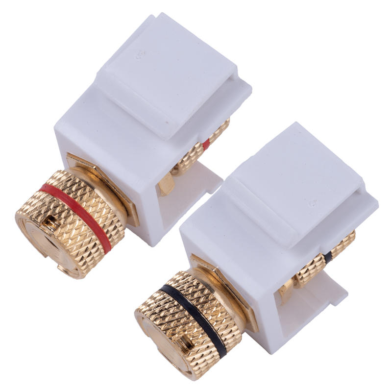 Monster Just Hook It Up 0 ft. L Binding Posts Keystone Insert AWG - Image 2