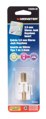 Monster Just Hook It Up Stereo Jack Cable