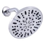 Oakbrook Collection Chrome PVC 3 settings Wallmount Showerhead 1.8 gpm