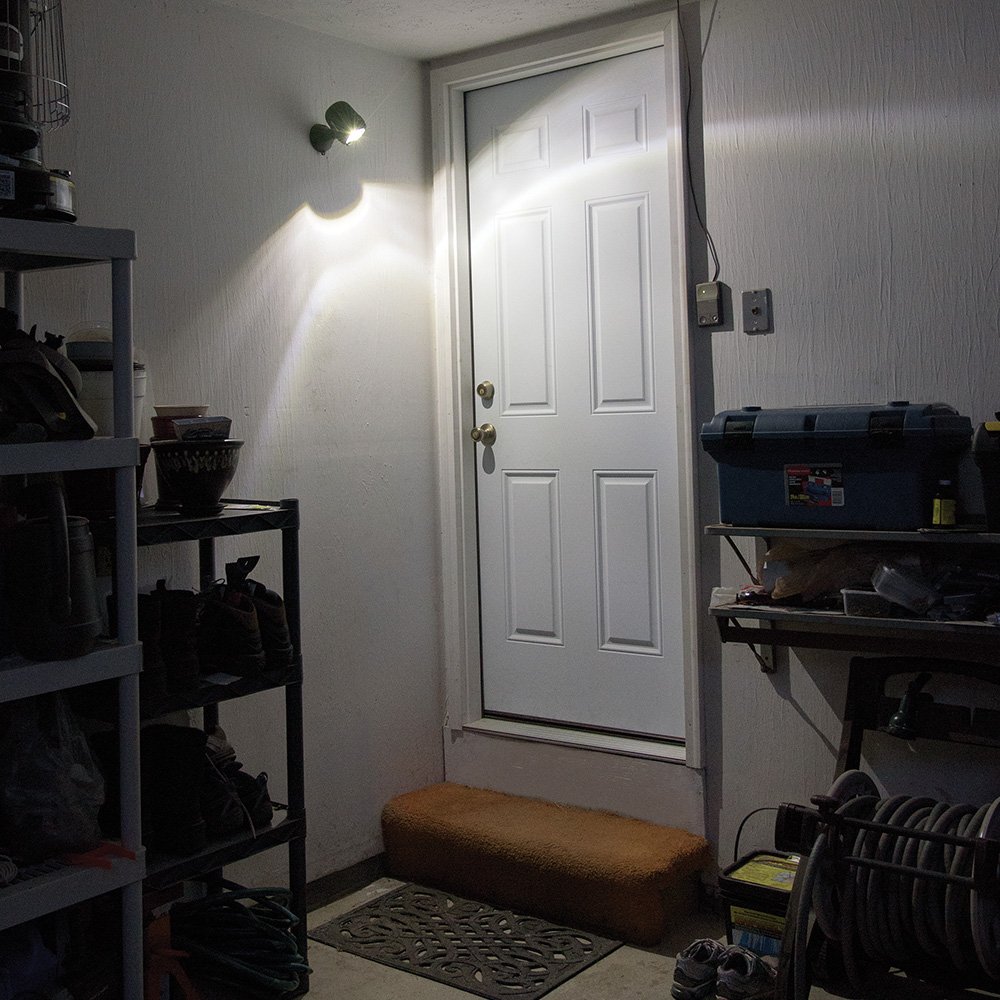 Mr. Beams Motion-Sensing Battery Powered LED Dark Brown Spotlight - Image 6