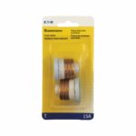 Bussmann 15 amps T-Type Plug 2 pk BP/T-15