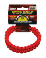 SecureLine 5/32 in. D X 7 ft. L Red Braided Nylon Small Survival Bracelet