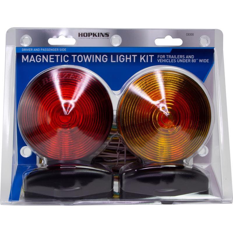Hopkins Amber/Red Round Towing Light Kit C6300