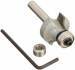 Vermont American 1" D X 1/4" X 2-3/16" L Carbide Tipped Round Over Router Bit