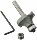 Vermont American 1-1/4" D X 3/8" X 2-1/8" L Carbide Tipped Round Over Router Bit