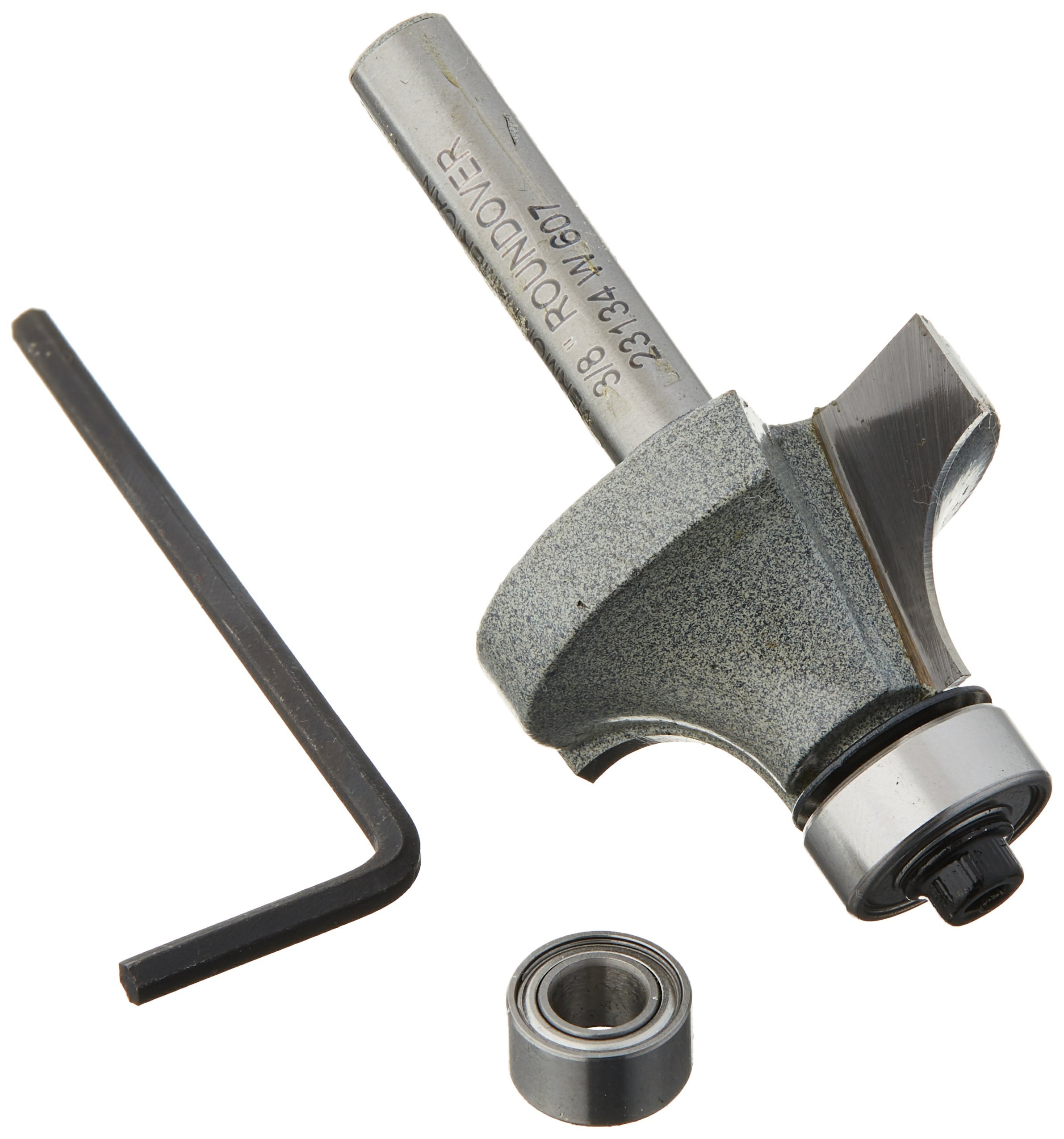 Vermont American 1-1/4" D X 3/8" X 2-1/8" L Carbide Tipped Round Over Router Bit