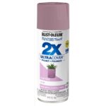Rust-Oleum Painter's Touch 2X Ultra Cover Satin Tulip Field Spray Paint 12 oz