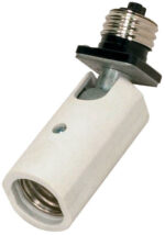 Satco Plastic Medium Base Socket Adapter 77606