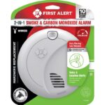 First Alert Hard-Wired w/Battery Back-Up Photoelectric Smoke & Carbon Monoxide Detector