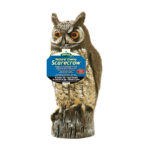 Dalen Scarecrow Great Horned Owl Animal Repellent Decoy For All Pests OW-6