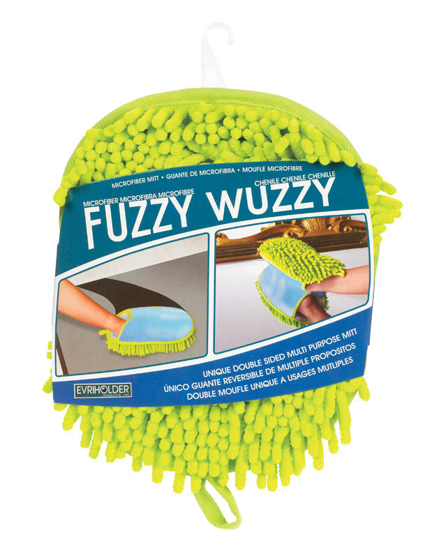 Fuzzy Wuzzy Microfiber Cleaning Mitt 7.5 in. W X 5.3 in. L 1 pk