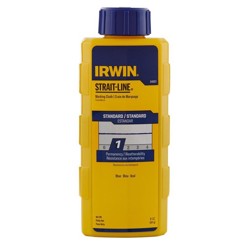 Irwin Strait-Line 8 oz Standard Marking Chalk Blue 64901