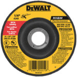 DeWalt 4 in. D X 5/8 in. X 1/4 in. thick Grinding Wheel DWA4500