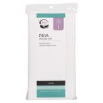Zenna Home 72 in. H X 70 in. W White Solid Shower Curtain Liner PEVA LPRLWWL
