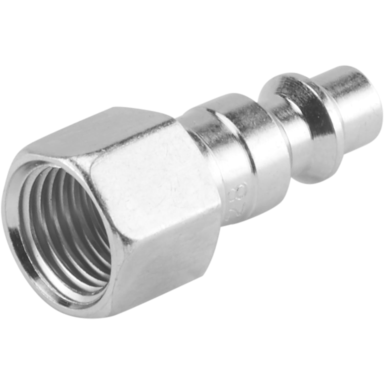 Milton Steel Air Plug 1/4 in. FNPT 2 pc S-728 - Image 2