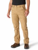 Carhartt Men's B324 Washed Twill Relaxed Fit Pant Dungaree Dark Khaki 36W x 30L