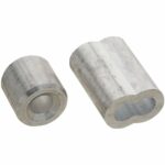 Prime-Line 1/4 in. D Aluminum Cable Ferrules and Stops GD12154