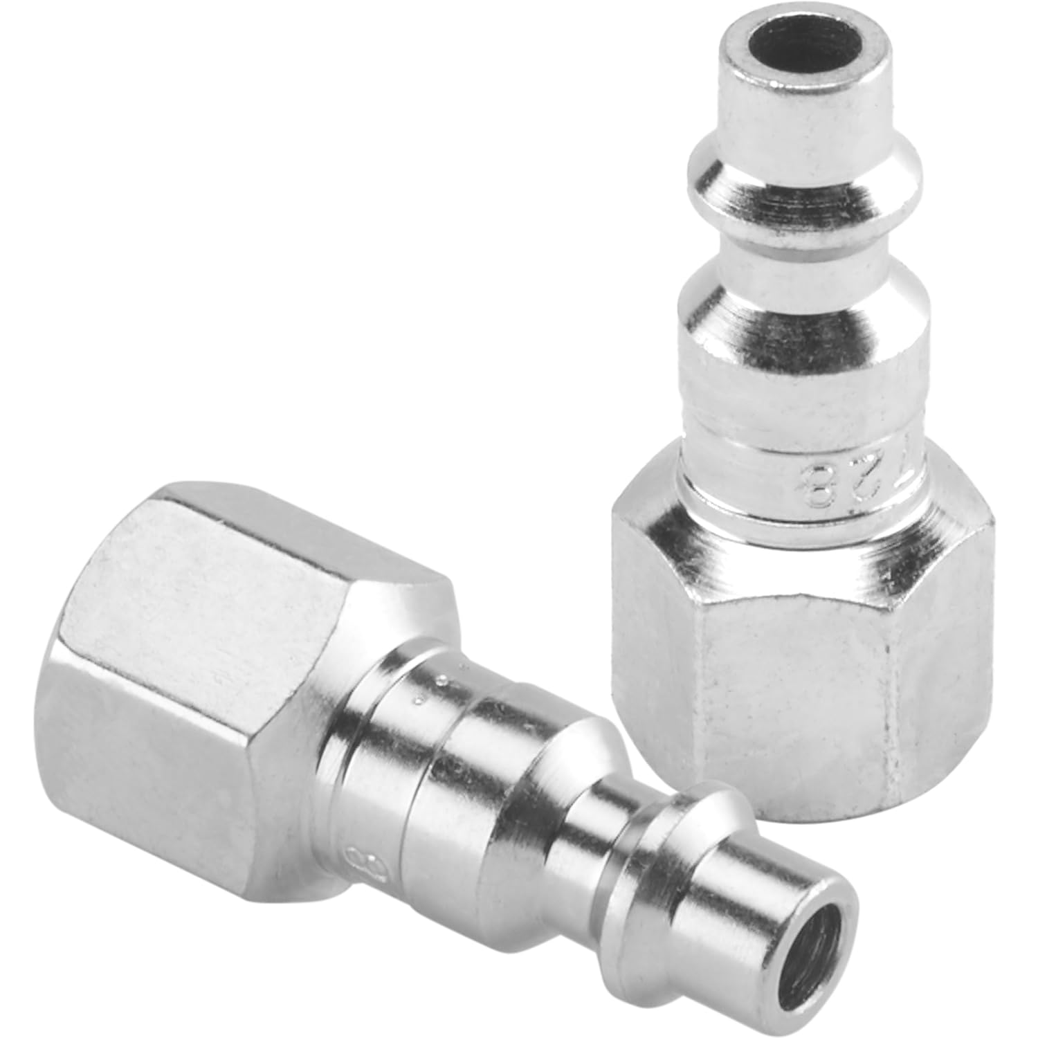 Milton Steel Air Plug 1/4 in. FNPT 2 pc S-728