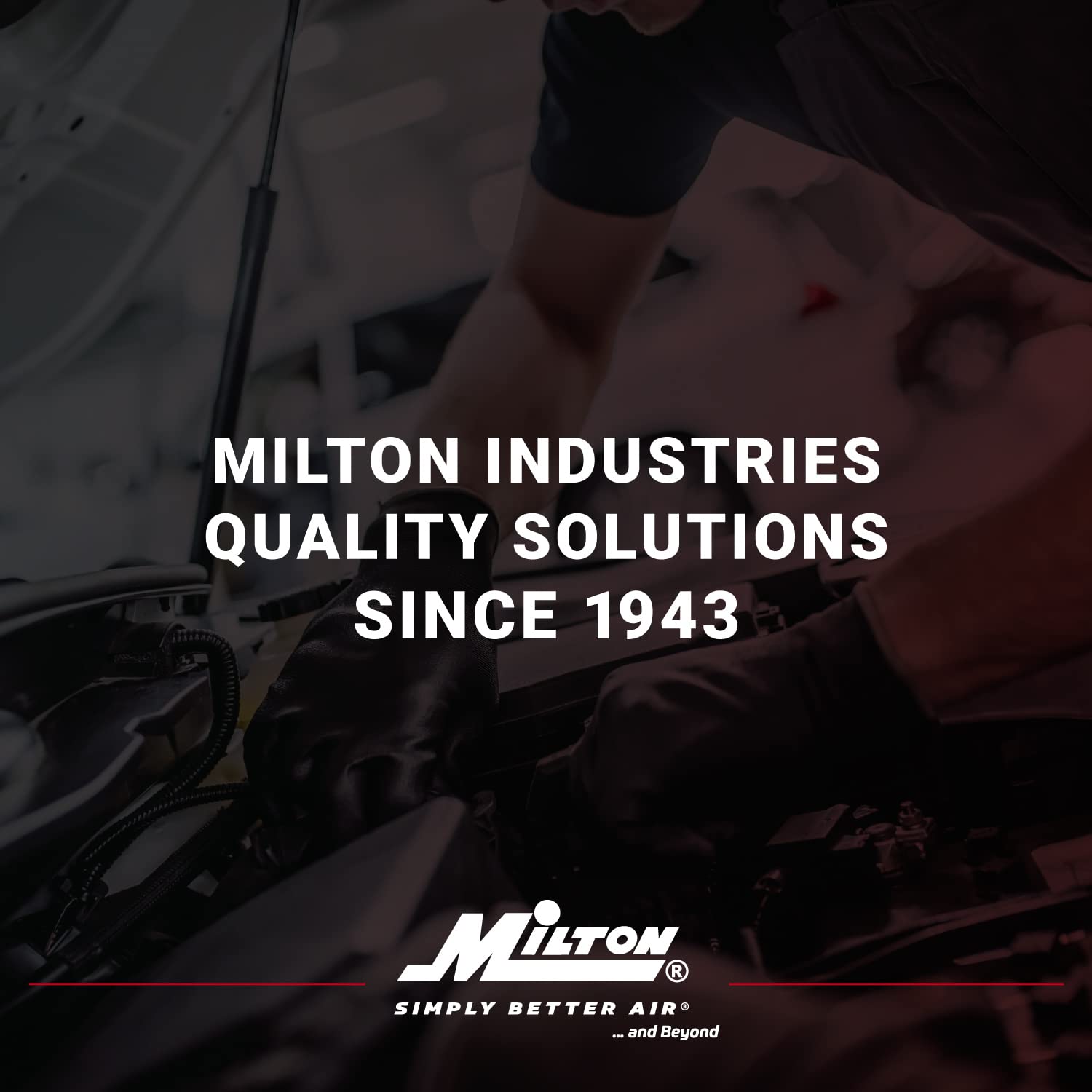 Milton Dual Head 12" Straight Air Chuck 1/4 in. S-693-12 - Image 9