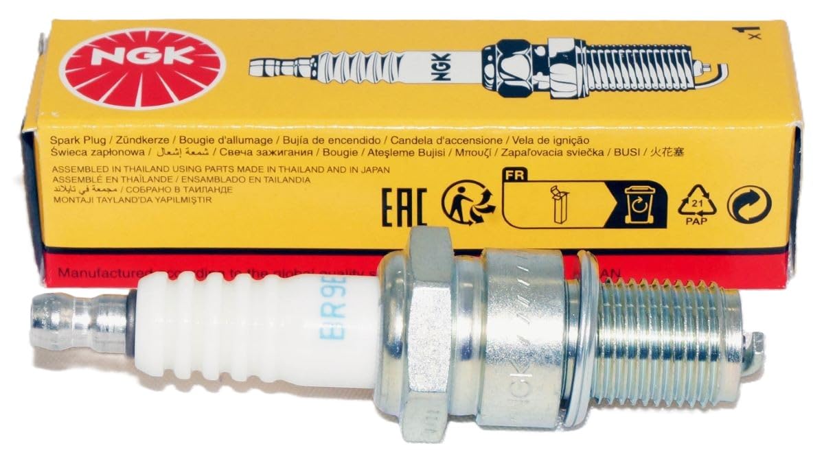 NGK BR9ES Standard Spark Plug 5722 (Pack of 4) - Image 2