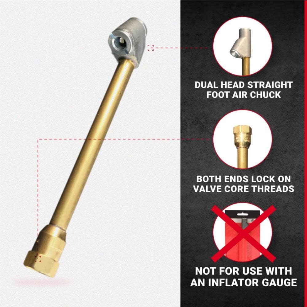 MILTON Dual Head Air Chuck 1/4″ S-690 - Image 6