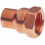 NIBCO 1 in. Copper X 1 in. D FTP Copper Pipe Adapter W01100D
