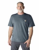 Carhartt Men's Loose Fit Pocket T-Shirt K87 BLS Bluestone Large
