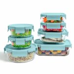 Bentgo Aqua Food Storage Container Set 7 pk
