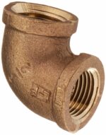 Anderson Metals 1/2 in. FPT in. X 1/2 in. D FPT Red Brass 90 Degree Elbow