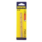 Irwin 5/16 in. X 4-1/2 in. L High Speed Steel Drill Bit Straight Shank 63920