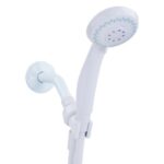 Oakbrook Collection White PVC 3 settings Handheld Showerhead 1.8 gpm