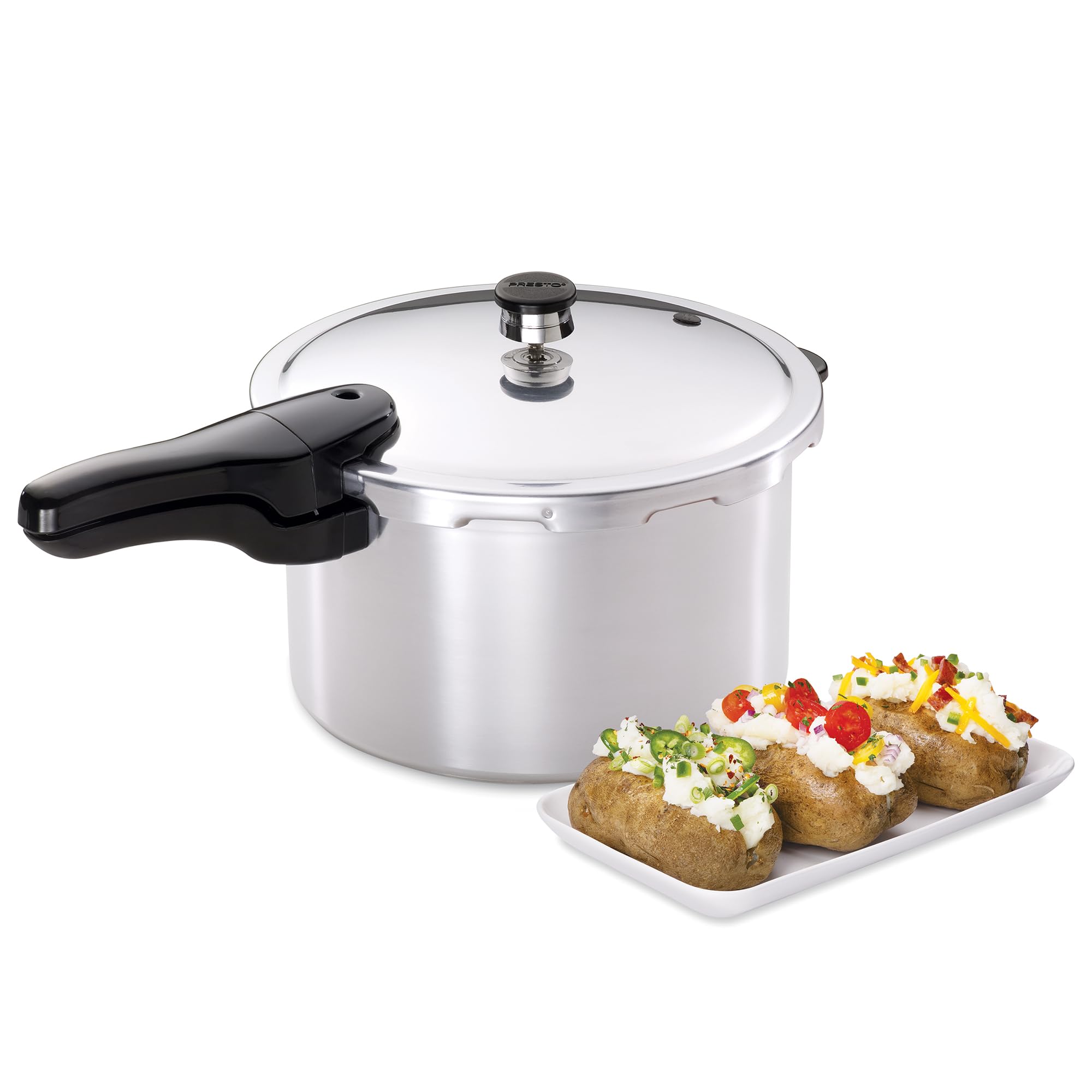 Presto 01282 8-Quart Aluminum Pressure Cooker - Image 5