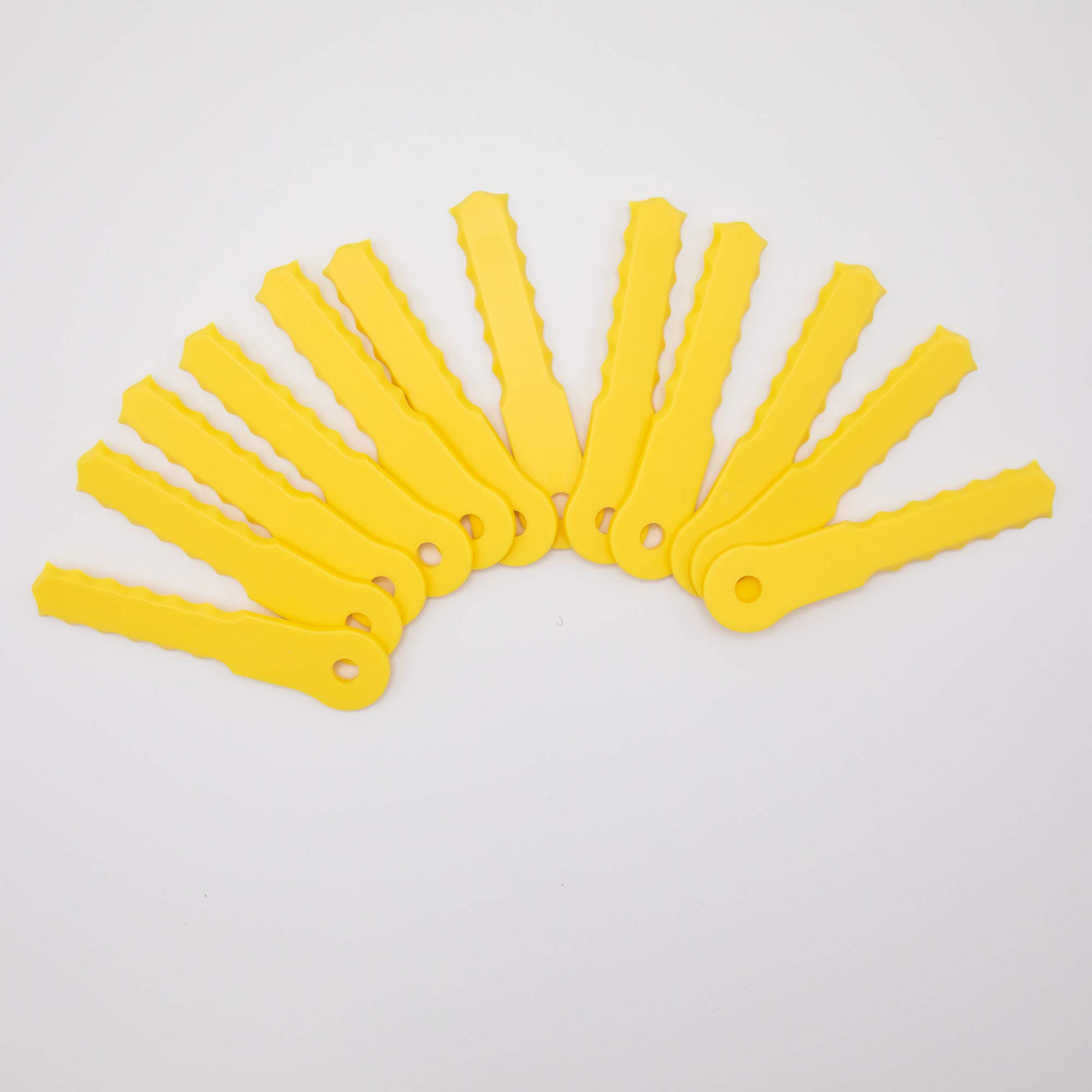 Weed Warrior Push-N-Load Nylon Replacement Blades for Trimmer Head, 12 Count - Image 3