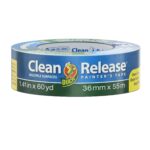 Duck Clean Release 1.41 in. W X 60 yd L Blue Medium Strength Painter's Tape