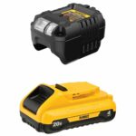DeWalt 20V MAX DCB240C 4 Ah Lithium-Ion Compact Battery and Charger Kit 2 pc