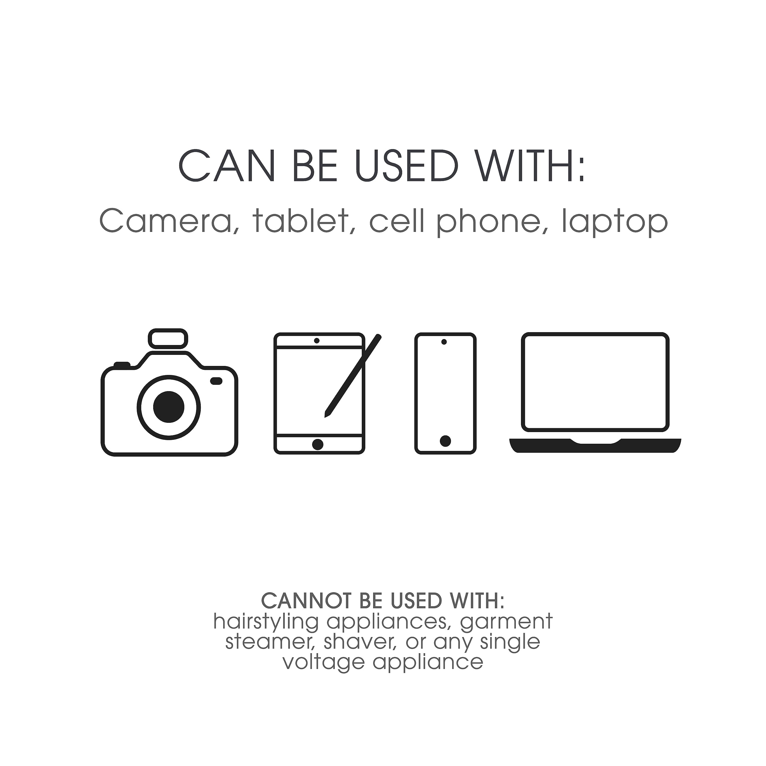 Travel Smart Type A/B/C/E/F/G For Worldwide Adapter Plug In - Image 7