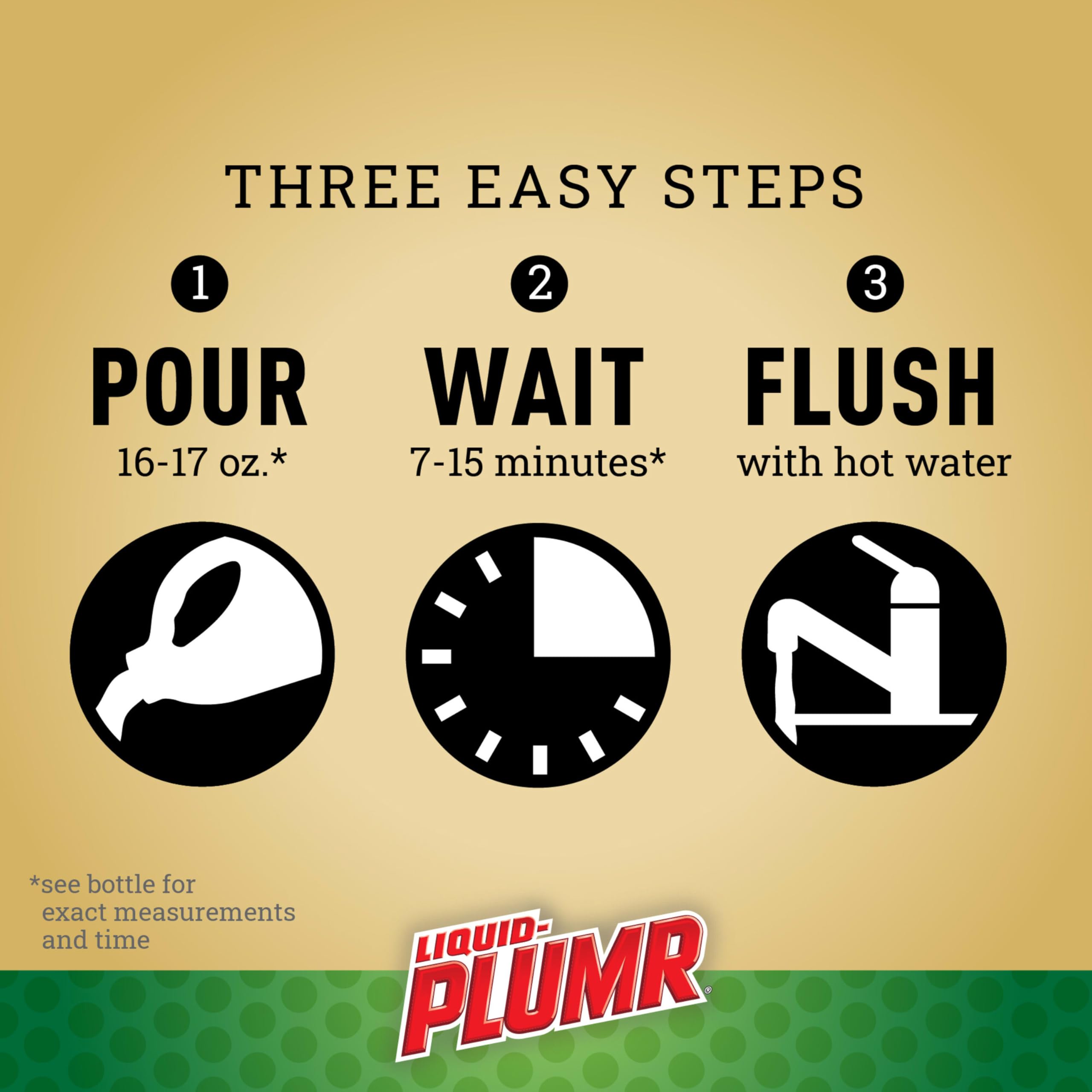 Liquid-Plumr Gel Clog Remover 16 oz - Image 4