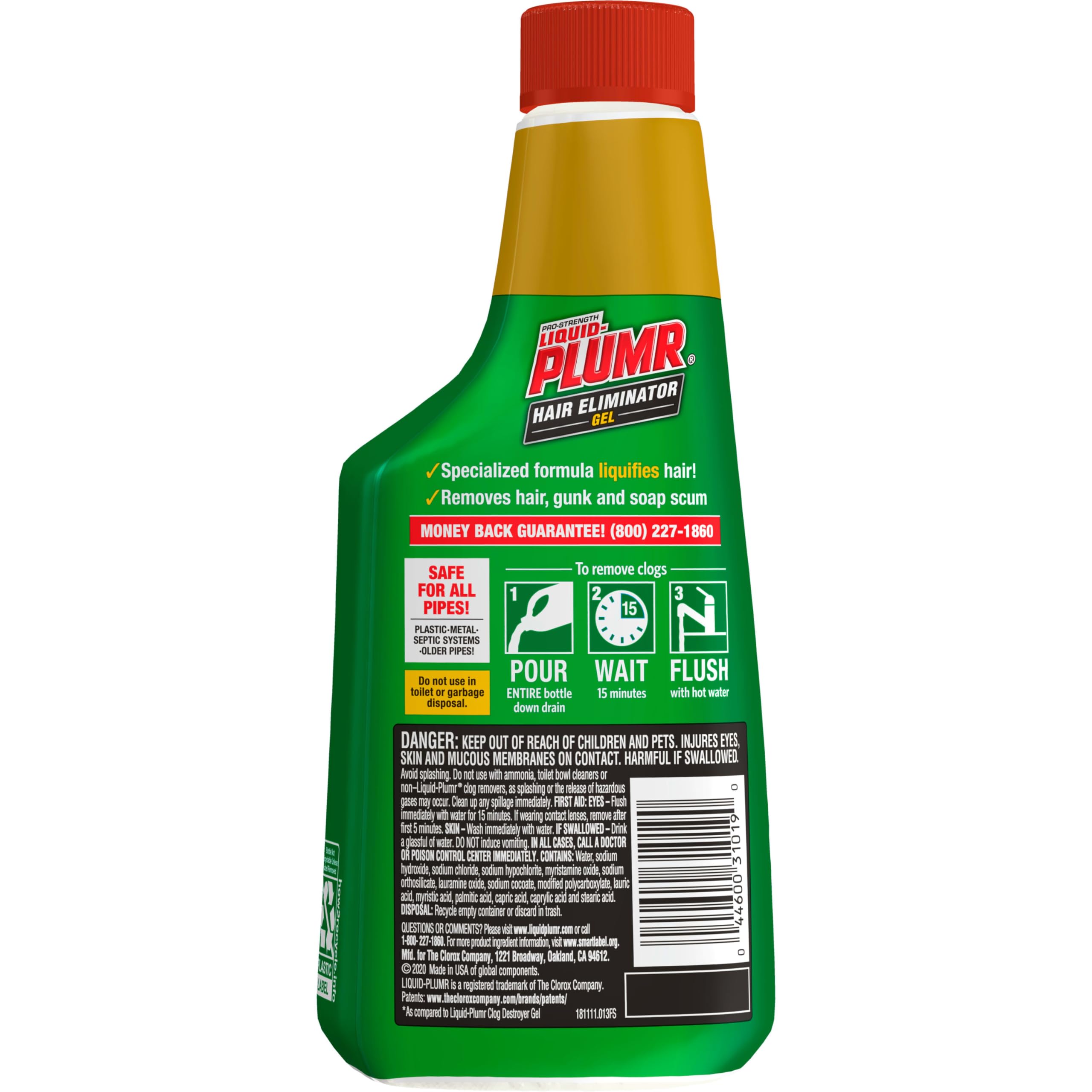 Liquid-Plumr Gel Clog Remover 16 oz - Image 8