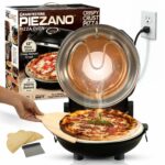 Granitestone Piezano Matte Black Electric Pizza Oven 1424