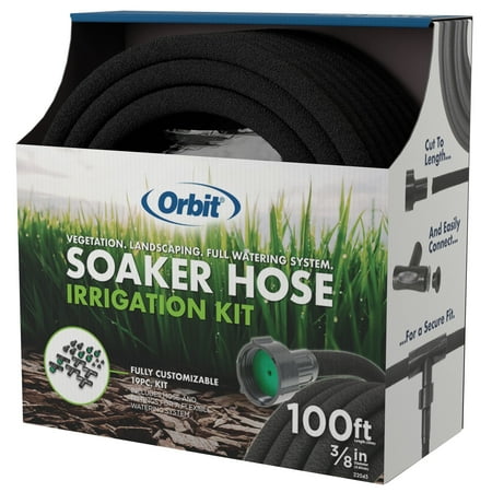 Orbit 3/8 in. D X 100 ft. L Medium Duty Soaker Hose Kit 22045