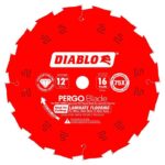 Diablo Pergo Blade 12 in. D X 1 in. Laminate Flooring PCD Circular Saw Blade 16 teeth