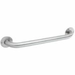 Delta 24 in. L ADA Compliant Satin Stainless Steel Grab Bar DF6324SS
