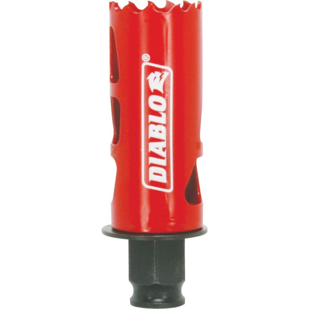 Diablo Snap-Lock Plus 1-1/8 in. Bi-Metal 2-3/8 in. L Hole Saw Arbor Included
