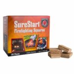 MEECO'S RED DEVIL Wood Fiber Fire Starter 12 min 144 pc