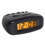 Westclox Alarm Clock 0.5 " LCD 1 AA Battery 47540A