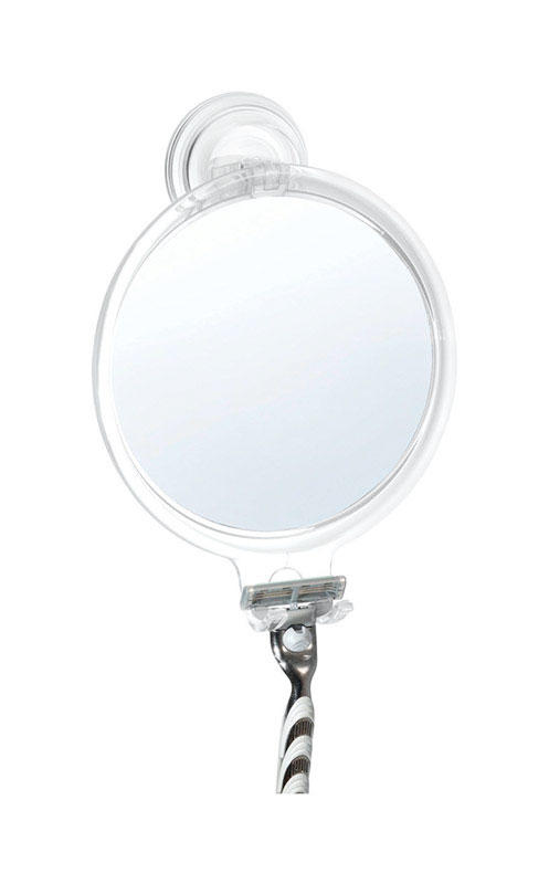 iDesign Clear Plastic Shower Mirror 52120
