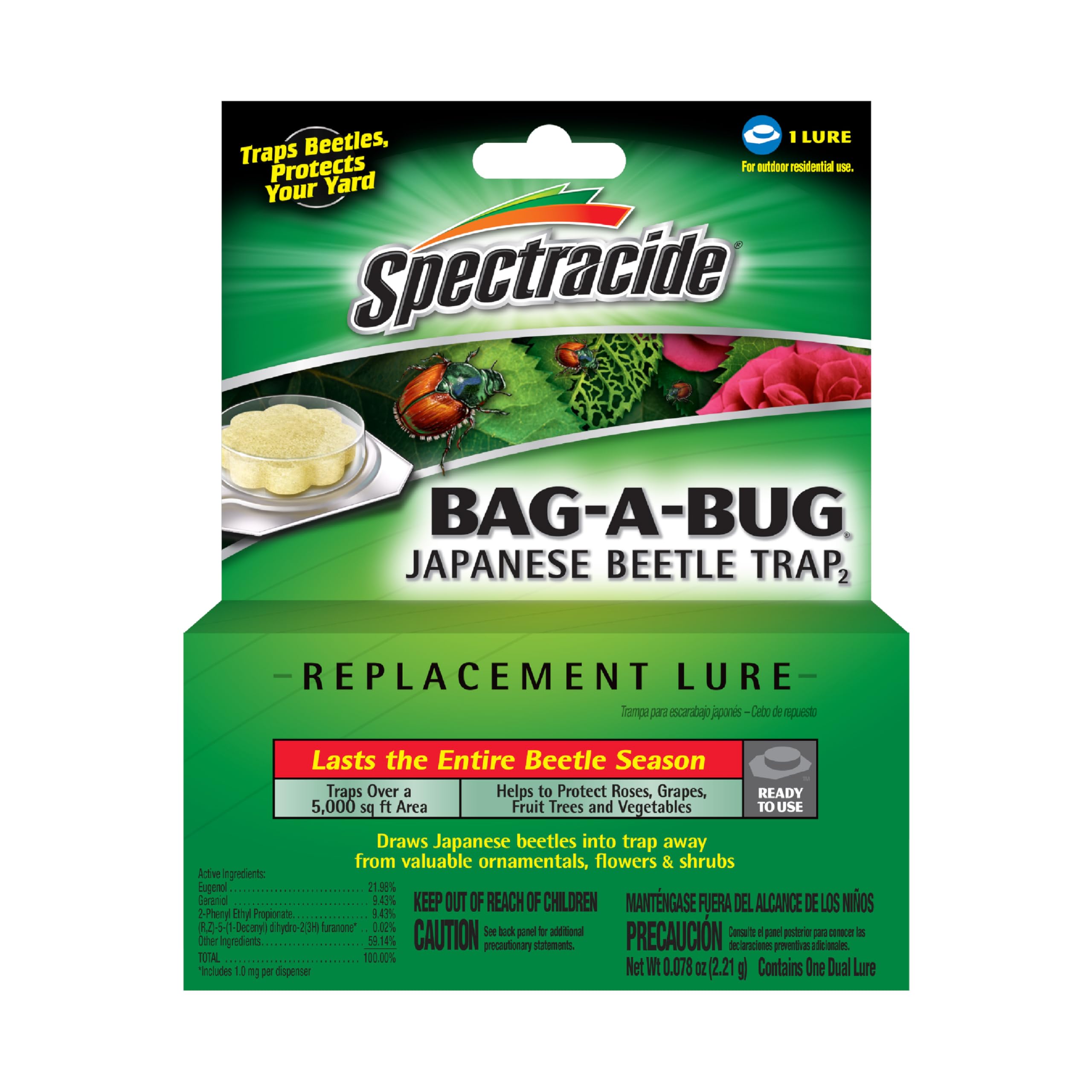 Spectracide Bag-A-Bug Japanese Beetle Trap HG-16905-8